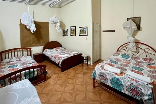 Ένα ή περισσότερα κρεβάτια σε δωμάτιο στο Finca Shaloom