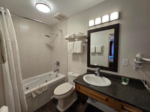 Ένα μπάνιο στο Sahara Courtyard Inn & Suites Osoyoos