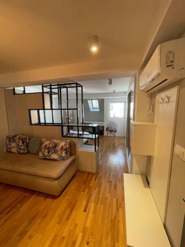 Kuhinja oz. manjša kuhinja v nastanitvi Spring apartment