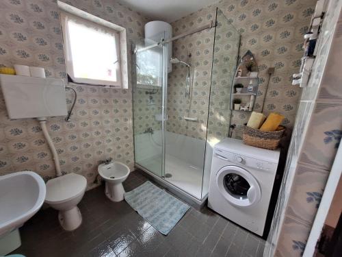 Kúpeľňa v ubytovaní Apartment Ljilja