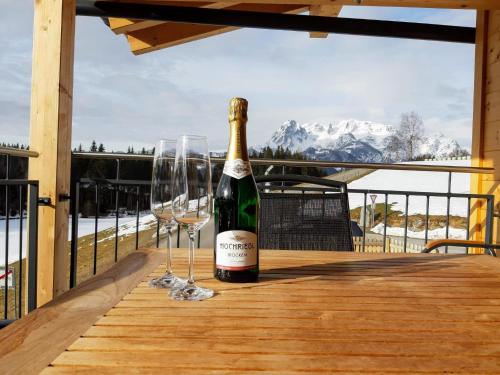 Un balcón o terraza en Hochkönigblick I