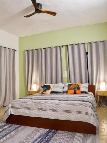 Ένα ή περισσότερα κρεβάτια σε δωμάτιο στο Ivy Residence 4br 6ba with terrasse