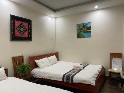 Katil atau katil-katil dalam bilik di TuongMai Home & Trekking Tour