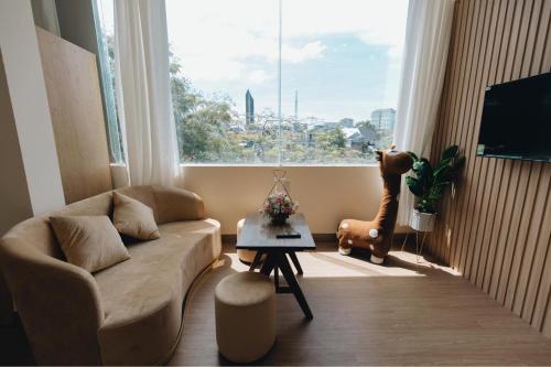 Televisyen dan/atau pusat hiburan di Minh Anh Homestay