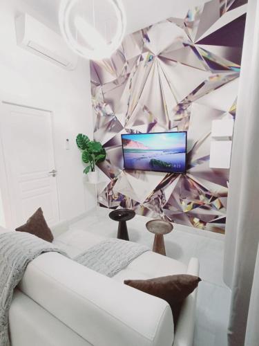 Studio le diamant, 3pers, 2 lits, wifi