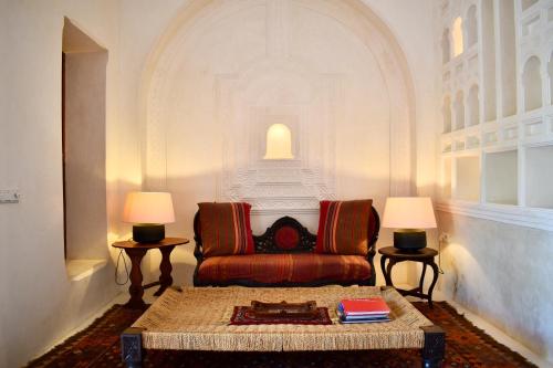 Posezení v ubytování Qambani Luxury Resort