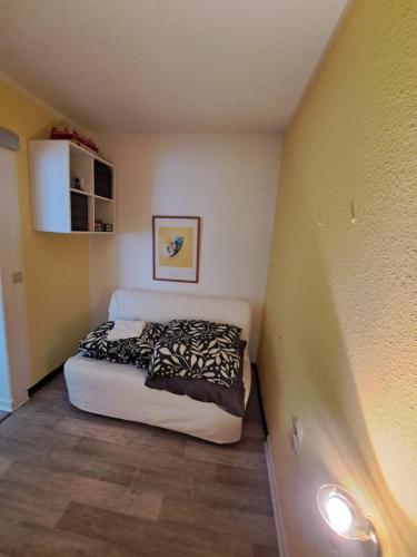 En eller flere senge i et værelse på Wohnung in Hahnenklee Goslar