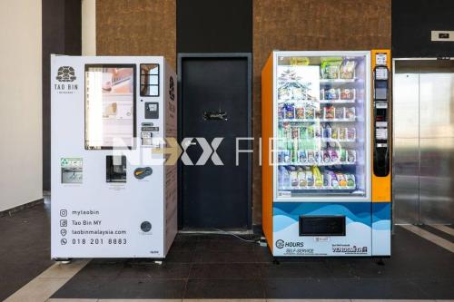 two vending machines are parked next to each other at Urban Suites Penang by Nexx Field in Jelutong