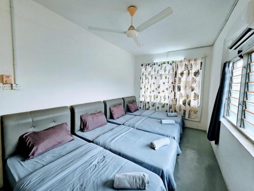 Postel nebo postele na pokoji v ubytování PANCHOR 6 HOSTEL