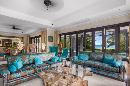 Ruang duduk di Villa 128 , Eden Island, Mahe