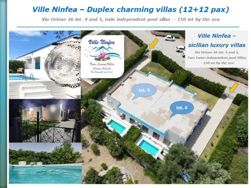Bazén v ubytovaní Pool Seaside Relais - VILLE Ninfea, Marea, Rosa e Cassiopea alebo v jeho blízkosti
