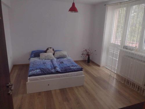 Postel nebo postele na pokoji v ubytování Apartmán Hanka