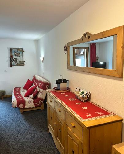 Duplex 7 personnes au pied des pistes LES HAUTS DE VALMEINIER B 506