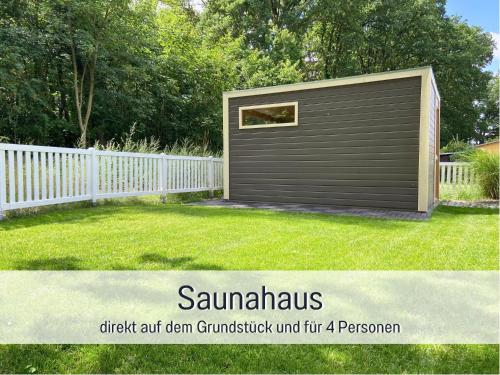 Sijil, anugerah, tanda atau dokumen lain yang dipamerkan di Strandhaus Mathea - ruhige Lage direkt am Fleesensee - Parkplatz, Kamin, Sauna - familienfreundlich