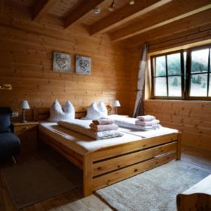 Ένα ή περισσότερα κρεβάτια σε δωμάτιο στο Haus Ingrid
