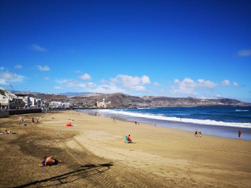 Acogedor apartamento en primera línea de playa Las Canteras