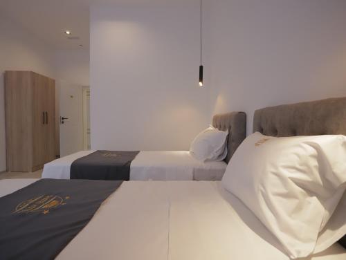 Cama o camas de una habitación en Shatri Hotel