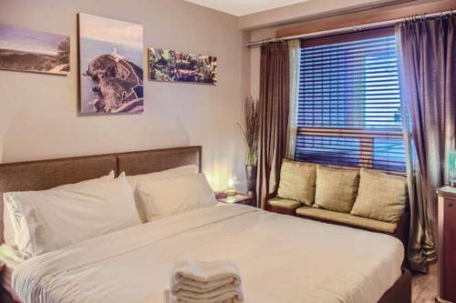 Ένα ή περισσότερα κρεβάτια σε δωμάτιο στο Stonegate Resort Unit B107