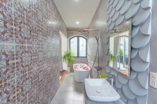 Koupelna v ubytování Villa GR Gần Trung Tâm Đà Nẵng
