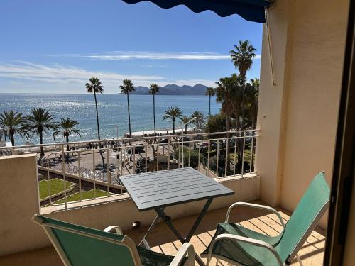 One bedroom apartment in Cannes with a balcony and great sea views - 821