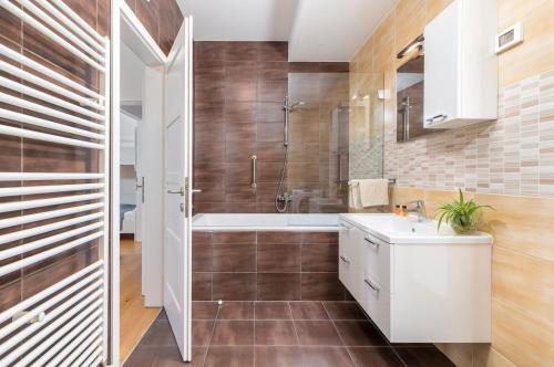 Koupelna v ubytování Villa Terra Gialla