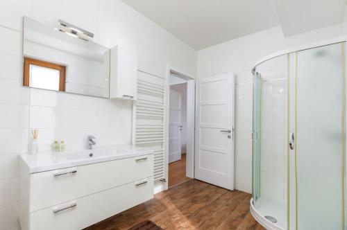 Koupelna v ubytování Villa Terra Grigia