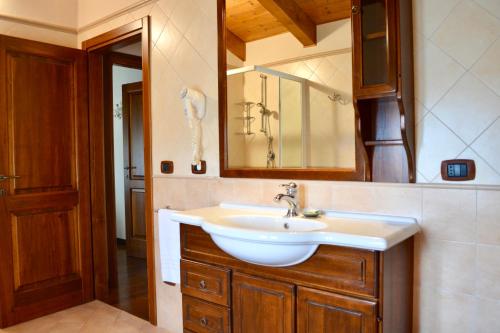 A bathroom at Agriturismo Colle Mura