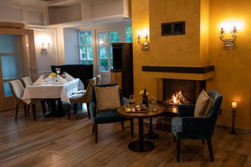 Posezení v ubytování Hotel am Huntepadd