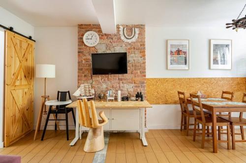 Apartament w sercu Gdańska - Parking gratis - 10 min do Forum i SKM Śródmieście - Self check-in 24h