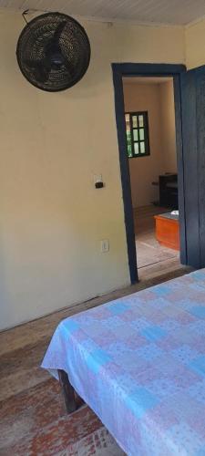 Katil atau katil-katil dalam bilik di Cabana Monte Alegre