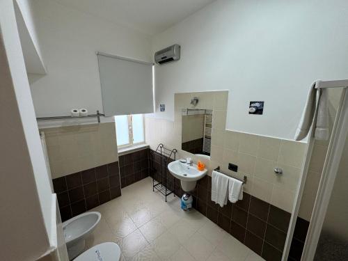 Kúpeľňa v ubytovaní Casa Vacanza Pappacoda