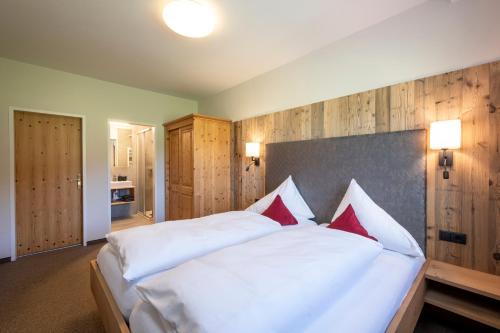 Ένα ή περισσότερα κρεβάτια σε δωμάτιο στο Aparthotel Stadler