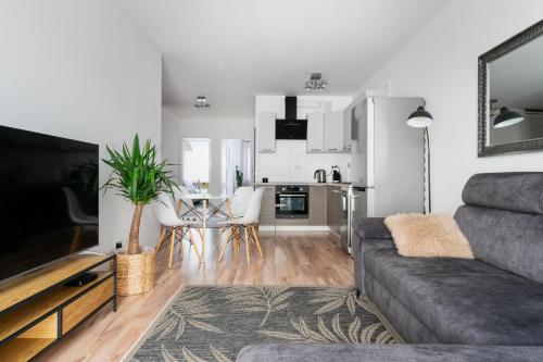 Apartament nad rzeką - parking podziemny klimatyzacja