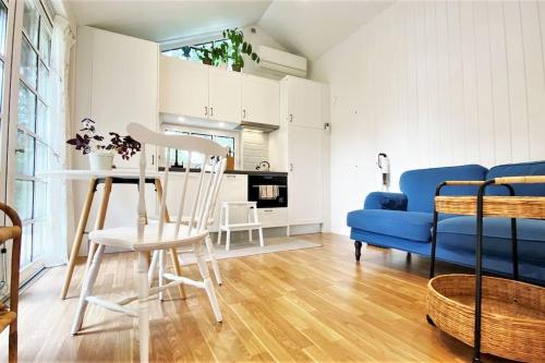 Tiny house hidden in the backyard