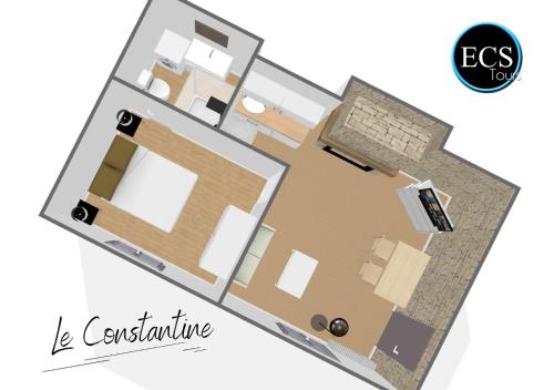 Photo de la galerie de l'établissement Le Constantine - Quartier Historique - Charme & Ancien, à Tours