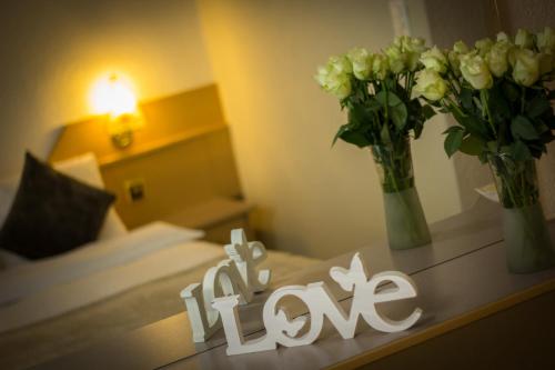 Katil atau katil-katil dalam bilik di Hotel Bristol