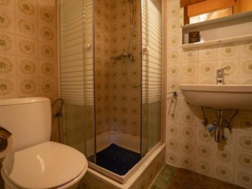 Koupelna v ubytování Appartement sur les pistes