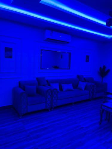 Χώρος καθιστικού στο Luxray Night House