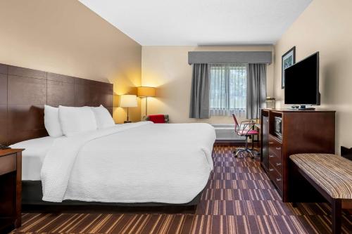 Μια τηλεόραση ή/και κέντρο ψυχαγωγίας στο Best Western University Inn