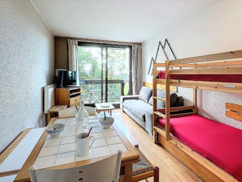 Studio confort au Corbier - Skis aux pieds & Balcon - FR-1-267-298