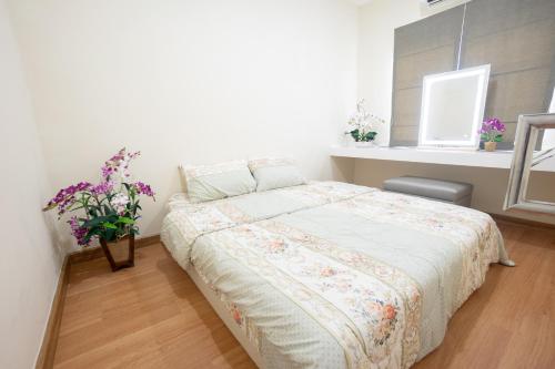 Ένα ή περισσότερα κρεβάτια σε δωμάτιο στο Family House Bangkok 4 Bedrooms 10 Guests Near Fashion Island
