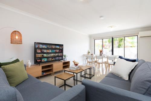Χώρος καθιστικού στο Smart Suites Self Check-in Apartments - S Stockport
