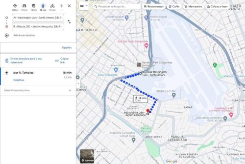 サンパウロにあるApê acolhedor à 5 min Aeroporto Congonhasのギャラリーの写真