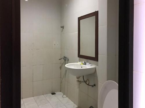 Koupelna v ubytování Mirabell Hotel RedPartner