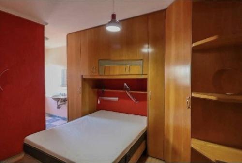 Ένα ή περισσότερα κρεβάτια σε δωμάτιο στο Casa mobiliada, ampla e arejada