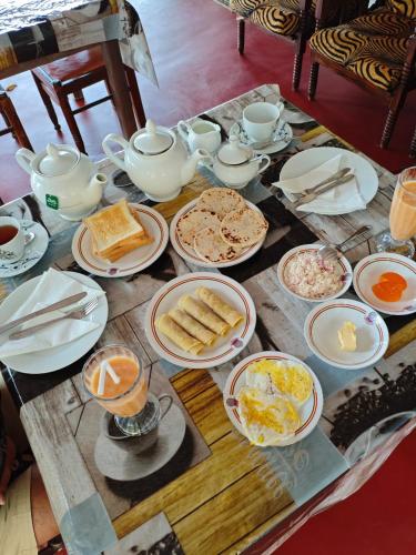 Mad på pensionatet eller i nærheden