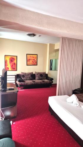 Zona de estar de Hotel Razvan