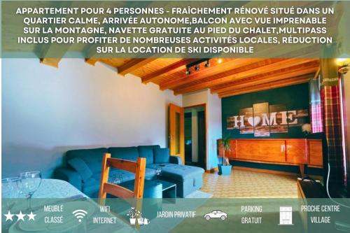 Chalet Chez Gaby 2 - Vue imprenable au calme - Proche du centre