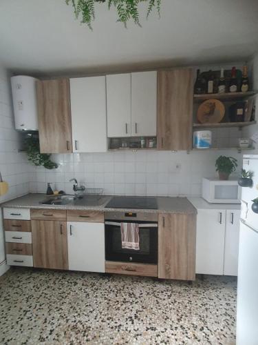 Dapur atau dapur kecil di Pilares Zaragoza