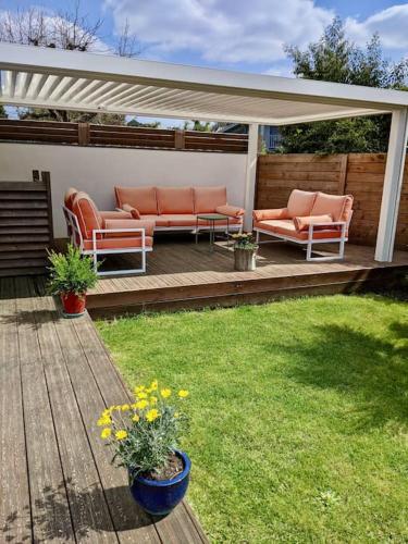 Photo de la galerie de l'établissement Villa piscine chauffée & jacuzzi, à Seignosse